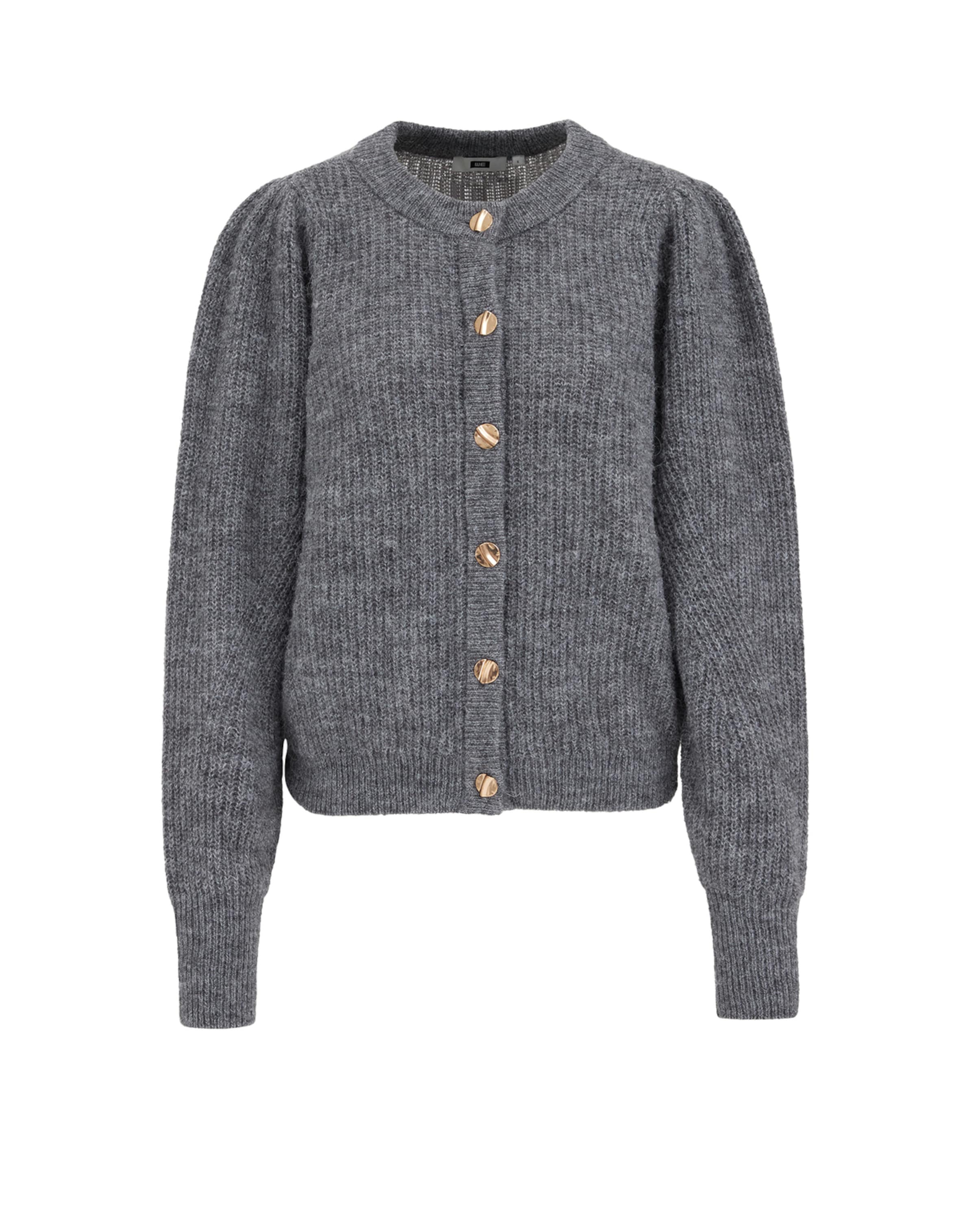 

WE Fashion Вязаный кардиган в сером цвете