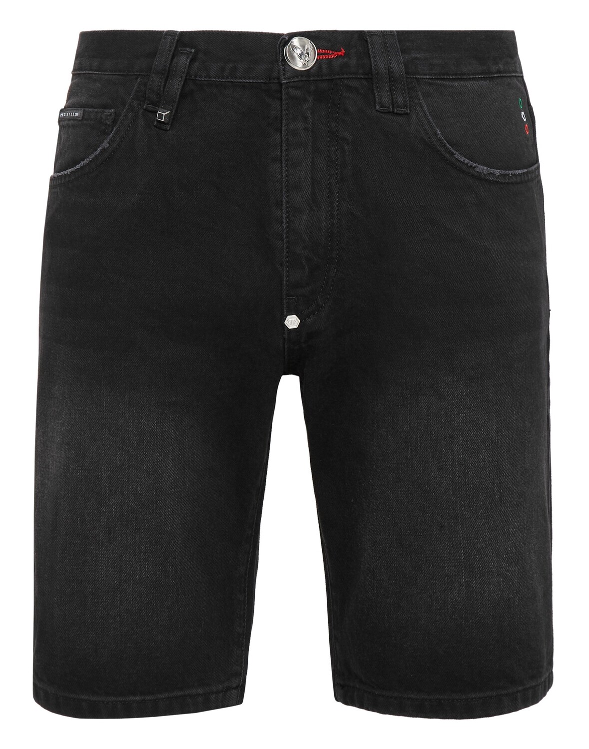 

Джинсовые шорты Philipp Plein, цвет Dark Side