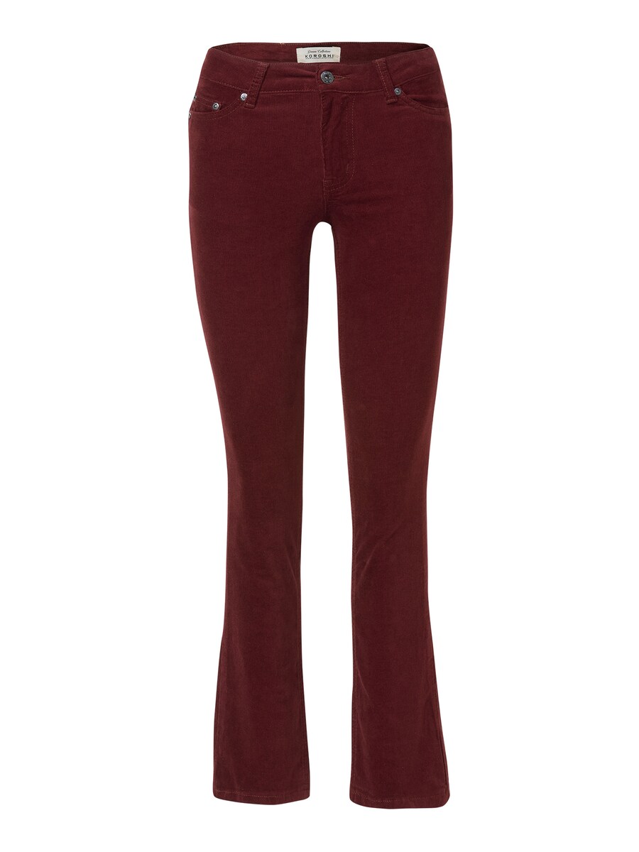 

Повседневные брюки KOROSHI, Dark red