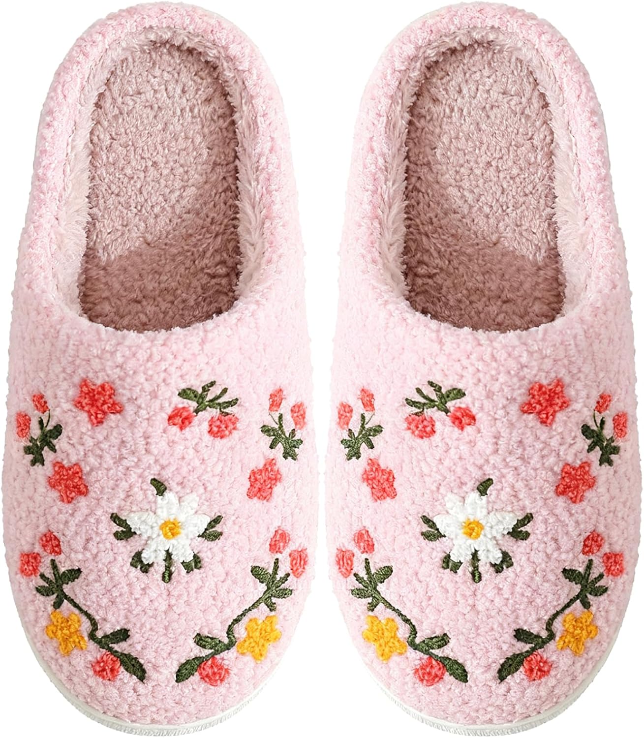 

Тапочки JINLONYU в виде ковбойских сапог и шляпы для женщин и мужчин, милые тапочки с клубникой, уютные домашние тапочки для пары, для дома и улицы, W-flower-1