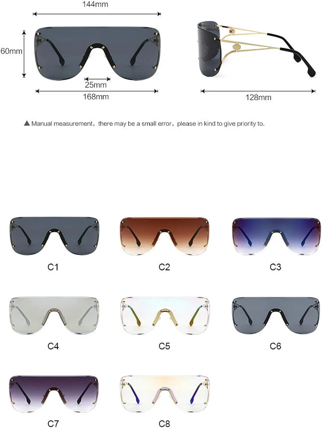 

Винтажные большие солнцезащитные очки-пилот для женщин с серьгами, солнцезащитные очки UV400, роскошные мужские круглые солнцезащитные очки mincl, Silver