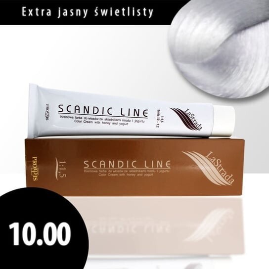 

10 осветленная натуральная крем-краска для волос Scandic Line LaStrada 100мл