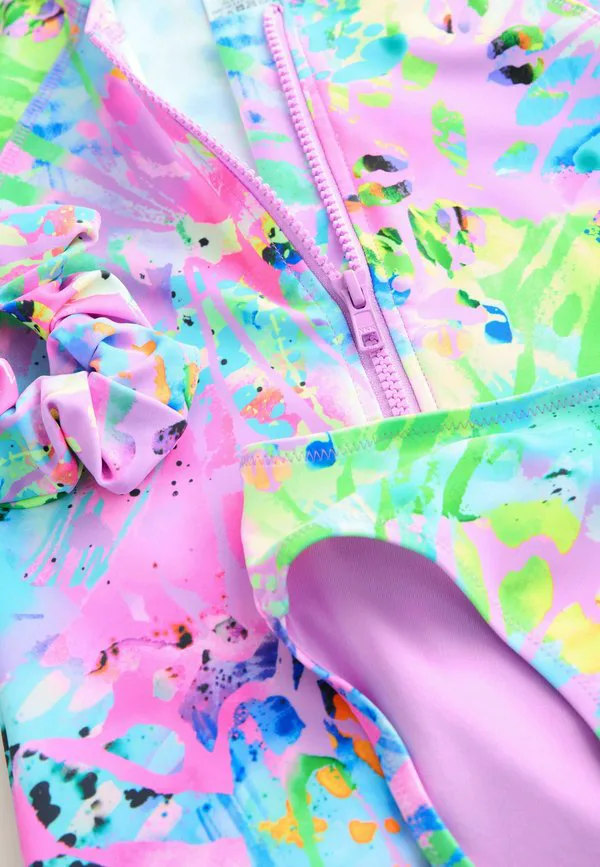 Бикини стандартного кроя Next, Pink Tie Dye Splat — фото 3