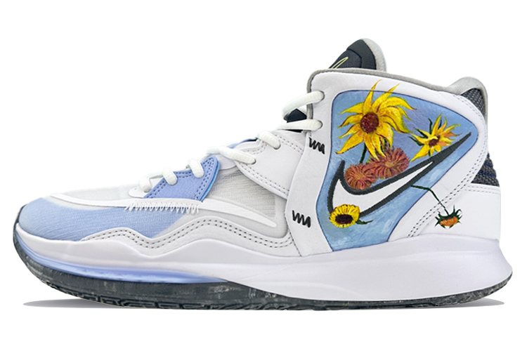 

Nike Кроссовки баскетбольные Kyrie 8 Infinity Unisex мидтоп желто-голубые, цвет Sky Blue