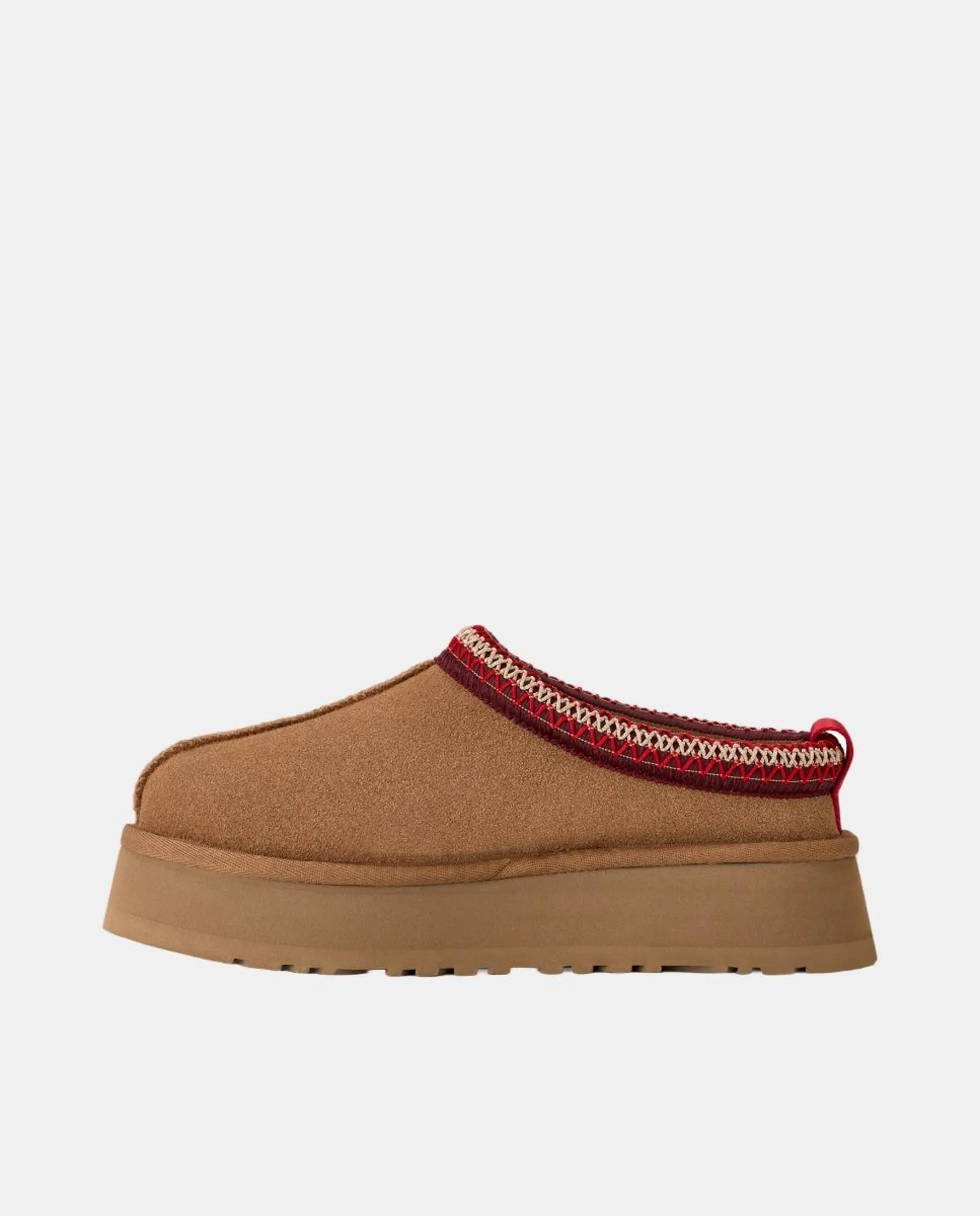 Женский сабо TAZZ II из кожи с меховой подкладкой Ugg, коричневый — фото 3