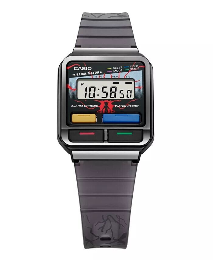 

Унисекс цифровые часы из черной смолы 36,3 мм, A120WEST-1A G-Shock