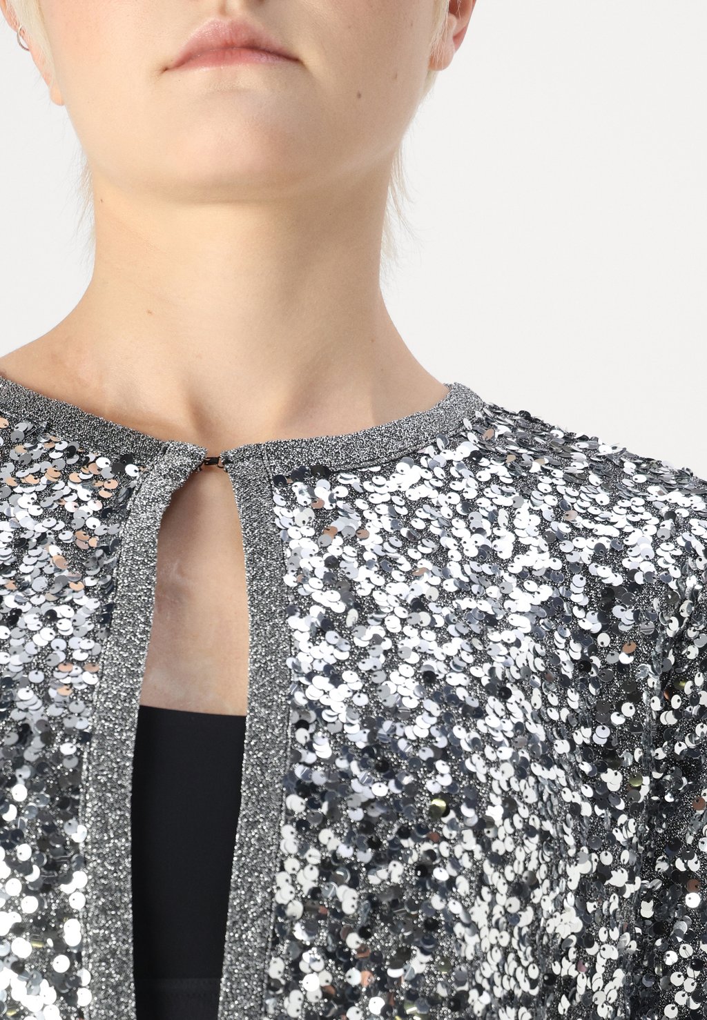

Кардиган VIIBIZA O NECK CARDIGAN VILA, серебристый