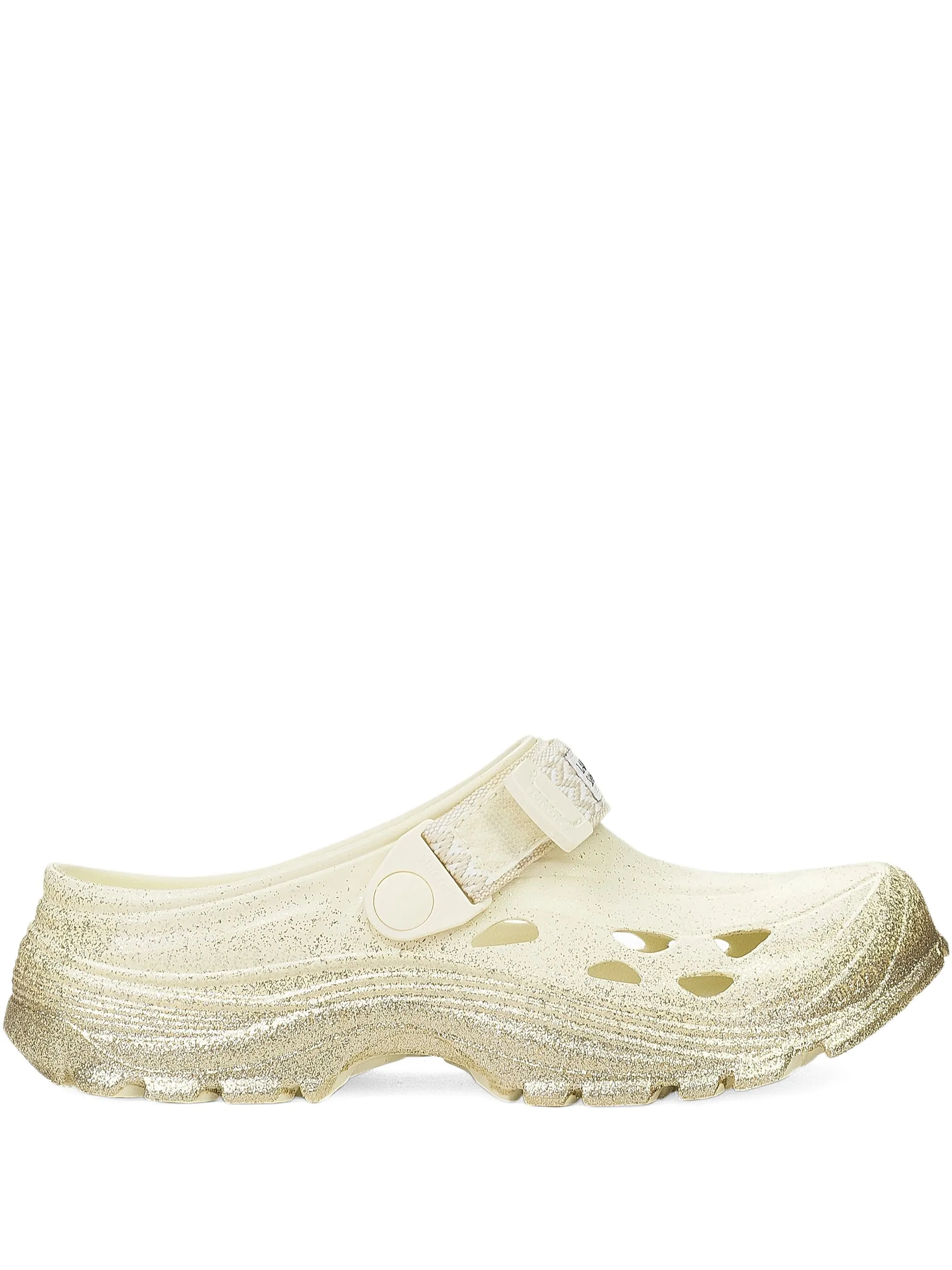 

Мюли Curb с блестками Lanvin, бежевый