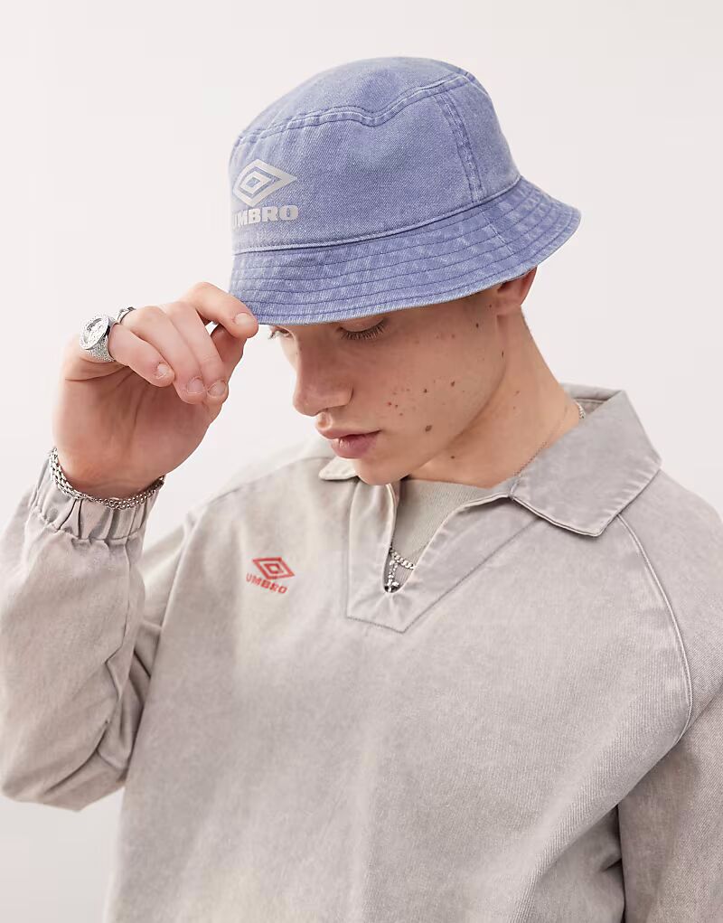 

Шляпа-ведро Umbro Drill в синем цвете