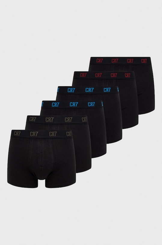 

Боксерские трусы (комплект из 6 штук) CR7 Cristiano Ronaldo, черный
