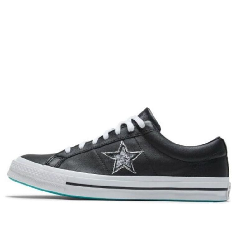 

Кеды Converse One Star Graffiti Black White 'Black White', черный