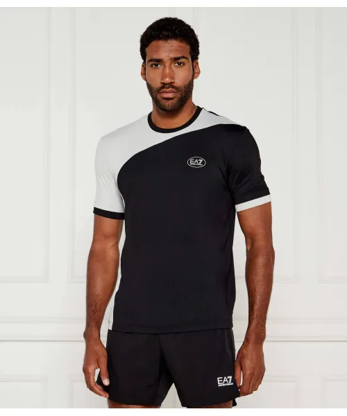 

Футболка Slim fit Ea7, черный