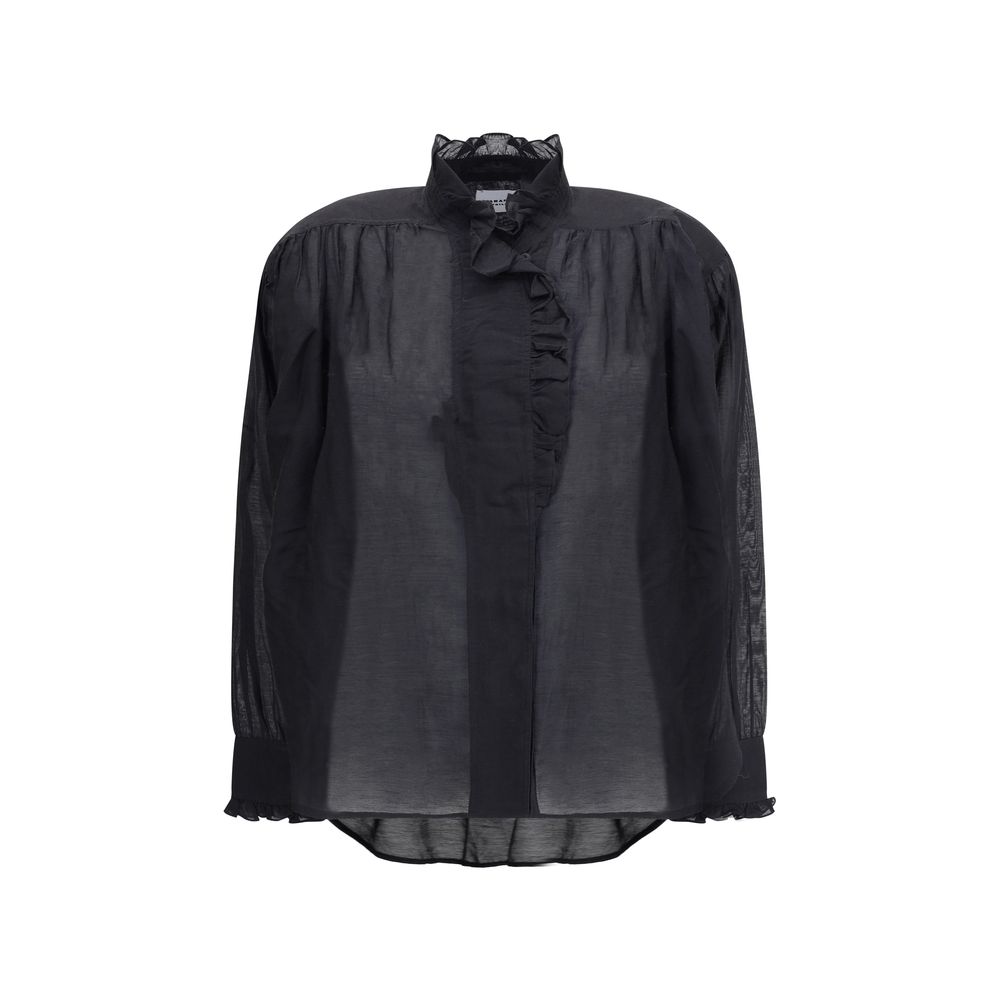 

Блуза из памий Etoile Isabel Marant, черный