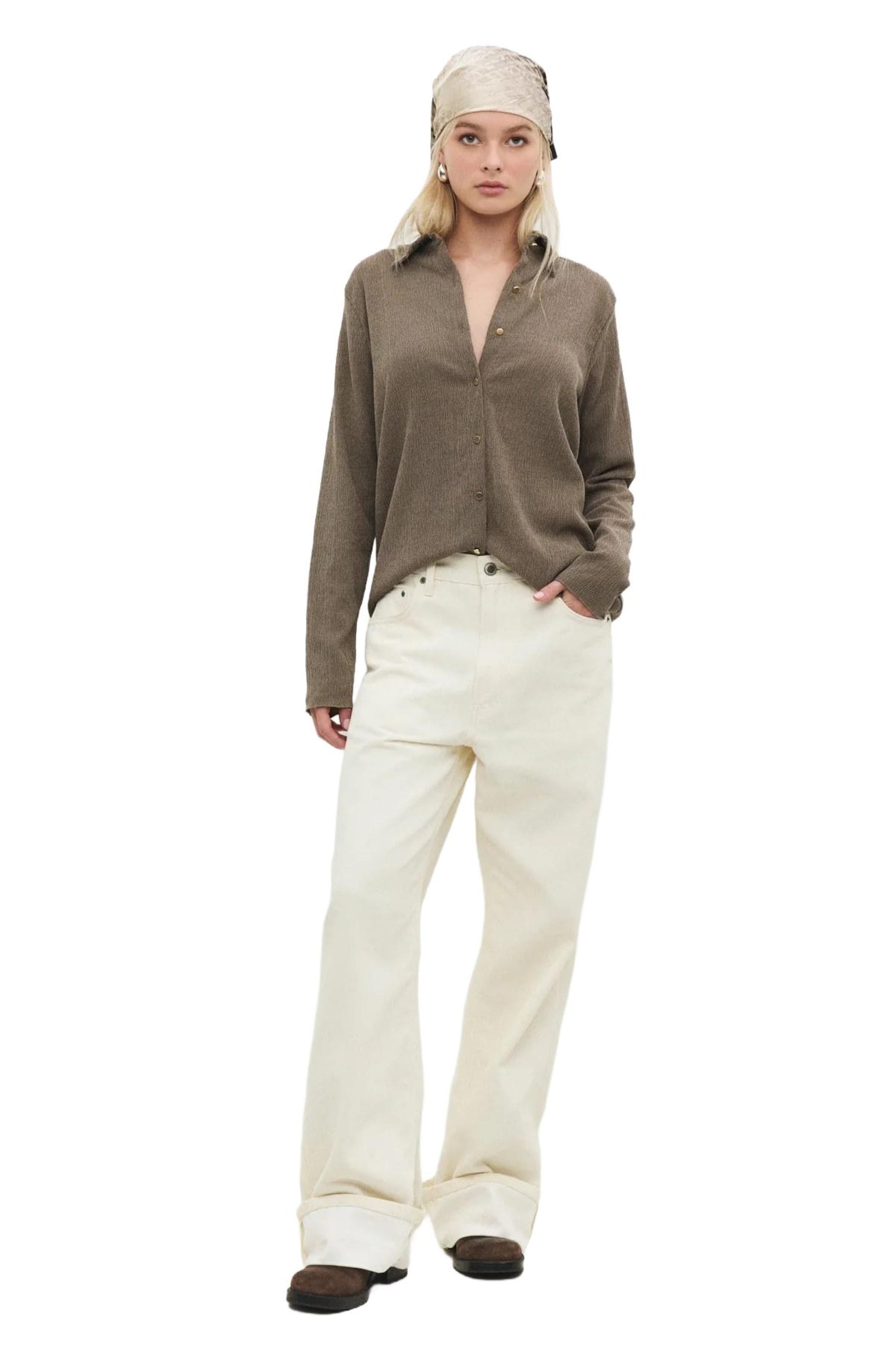 

No Matter What Рубашка в коричневом цвете