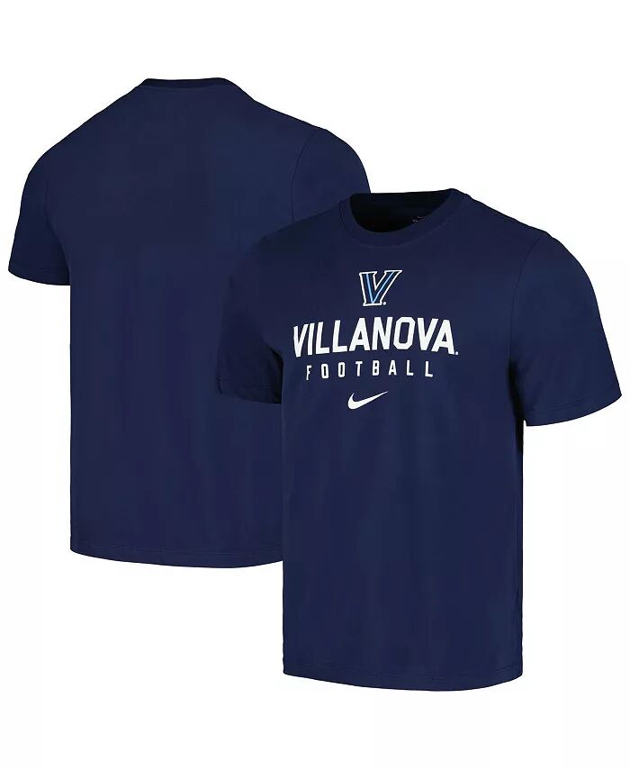 

Мужская футболка Villanova Wildcats темно-синего цвета Nike