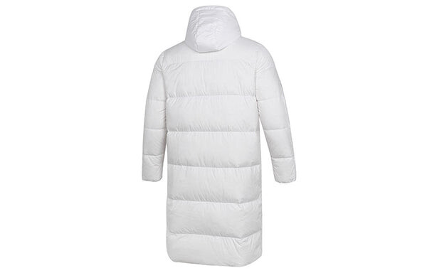 Пуховик adidas Outdoor Athleisure Casual Sports hooded down Jacket White, белый — фото 2