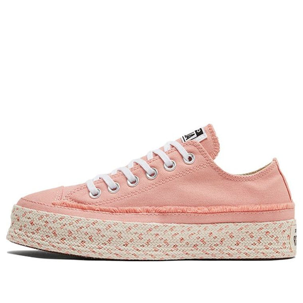Кроссовки chuck taylor all star low 'color espadrille - pink quartz' Converse, розовый