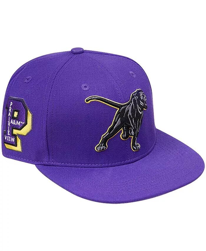 

Мужская фиолетовая шляпа-талисман Prairie View A&M Panthers Evergreen Snapback Pro Standard, фиолетовый