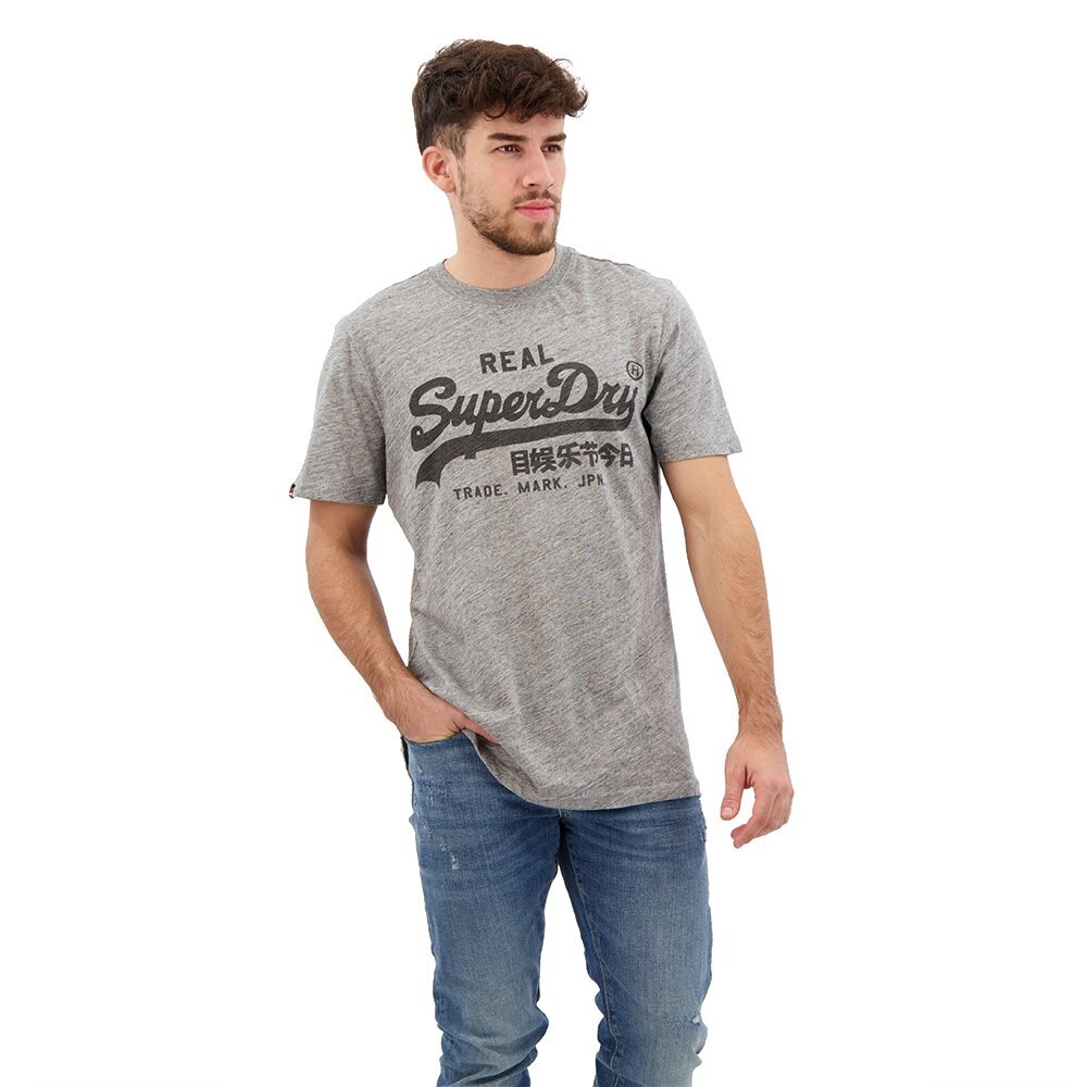 

Футболка Superdry Vintage Logo, серый