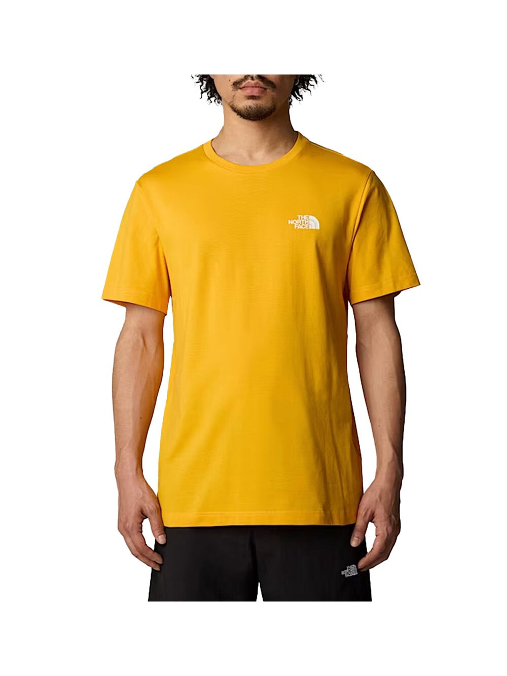 

Желтая мужская футболка The North Face