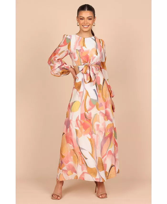 

Женское платье макси с длинным рукавом Laquin Petal and Pup