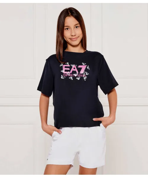 

Футболка Regular fit Ea7, синий