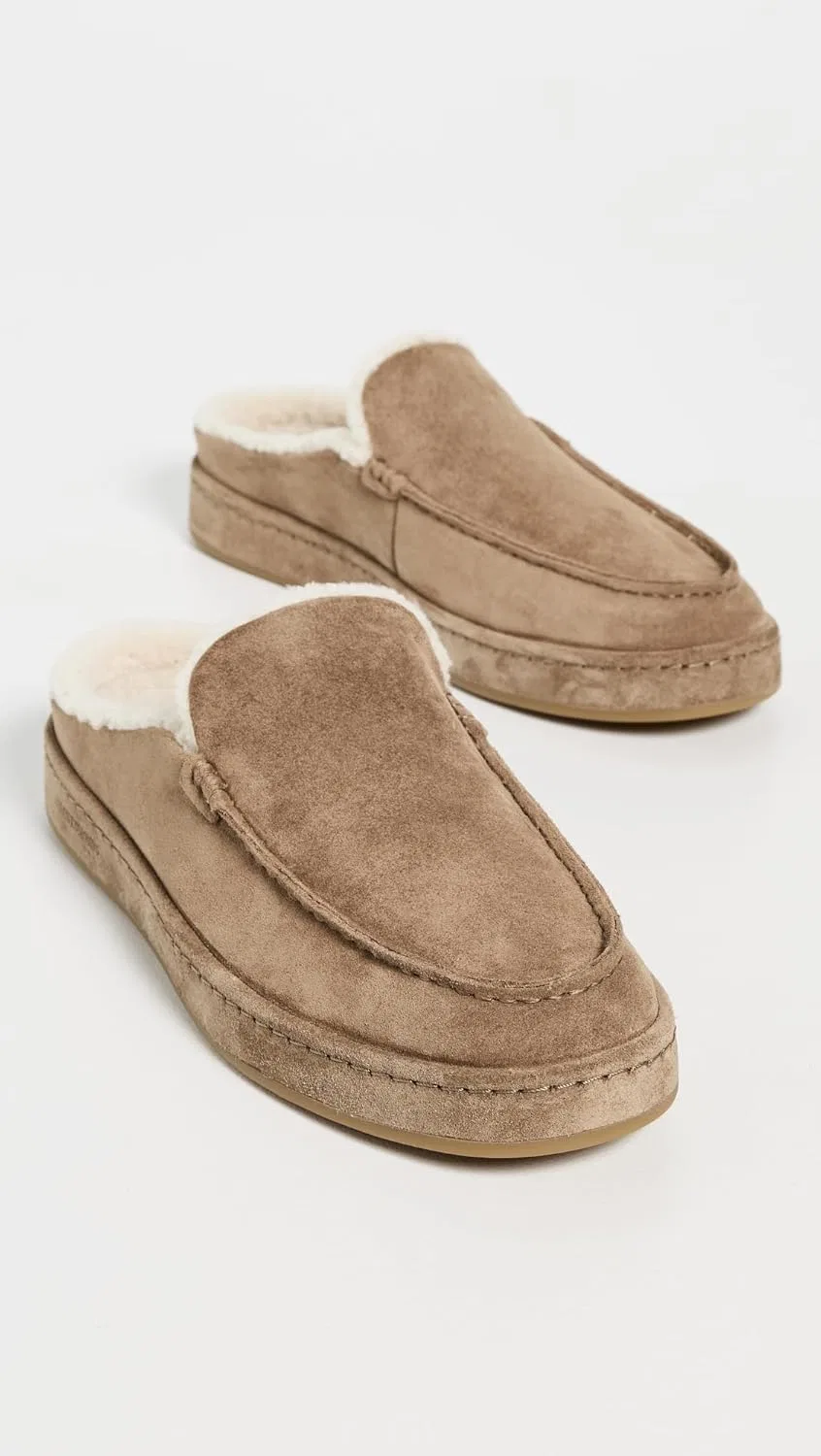 Тапочки мужские Allen Edmonds, Табачный замша — фото 4