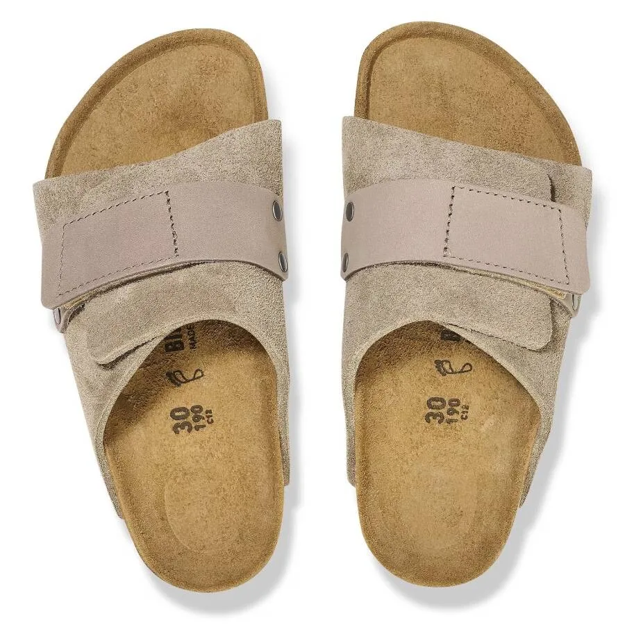 Детские тапочки Birkenstock Kids Taupe Kyoto — фото 4