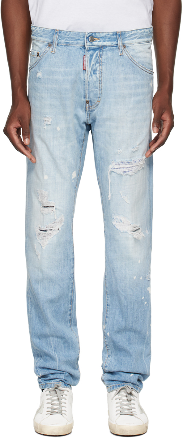 

Синие джинсы Cool Guy Dsquared2, темно-синий