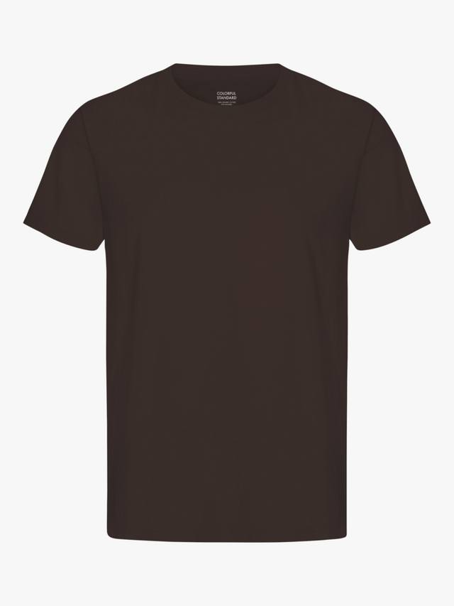 

Классическая хлопковая футболка с круглым вырезом Colorful Standard, Coffee Brown