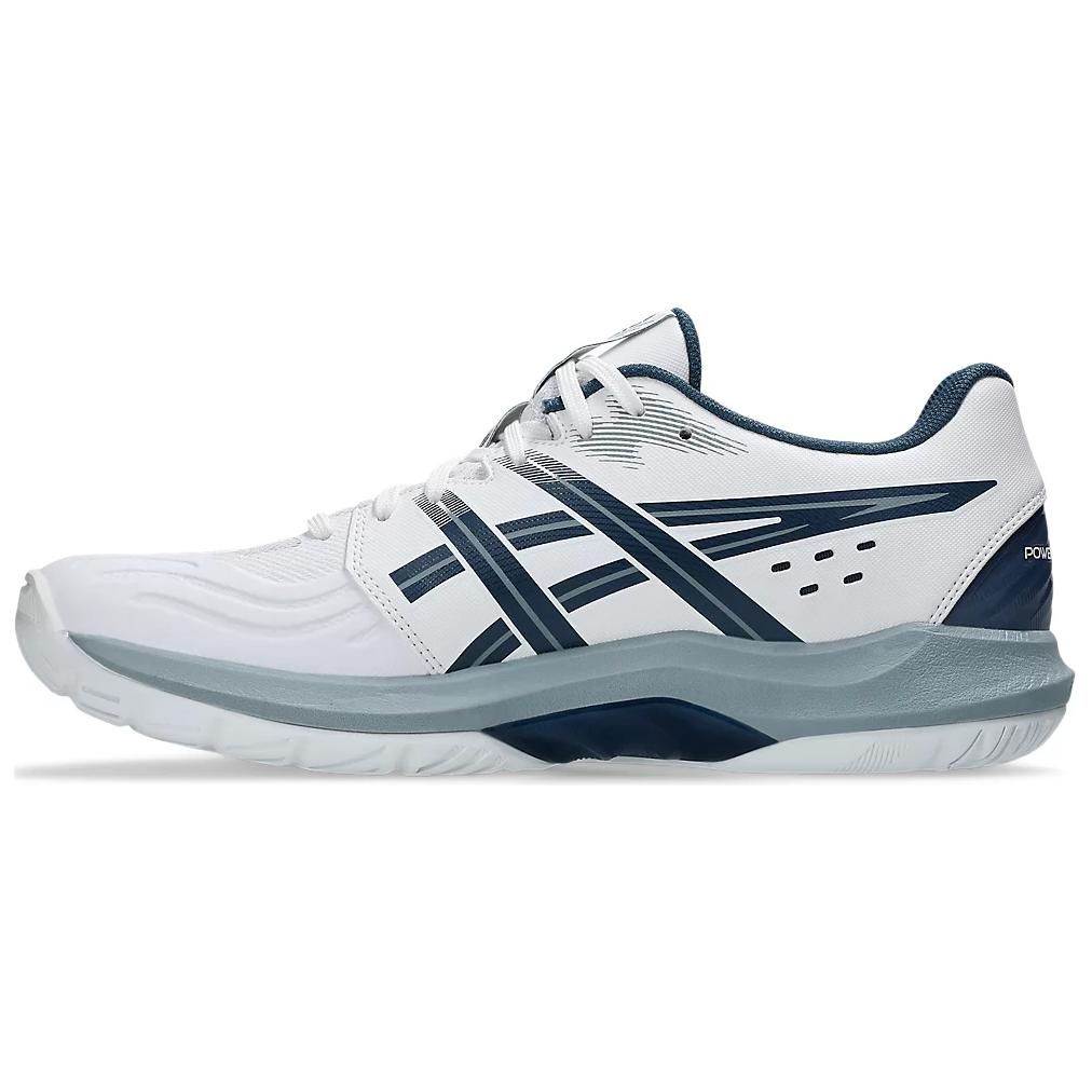 Powerbreak Ff White Vintage Indigo Asics, Бело-синий — фото 2
