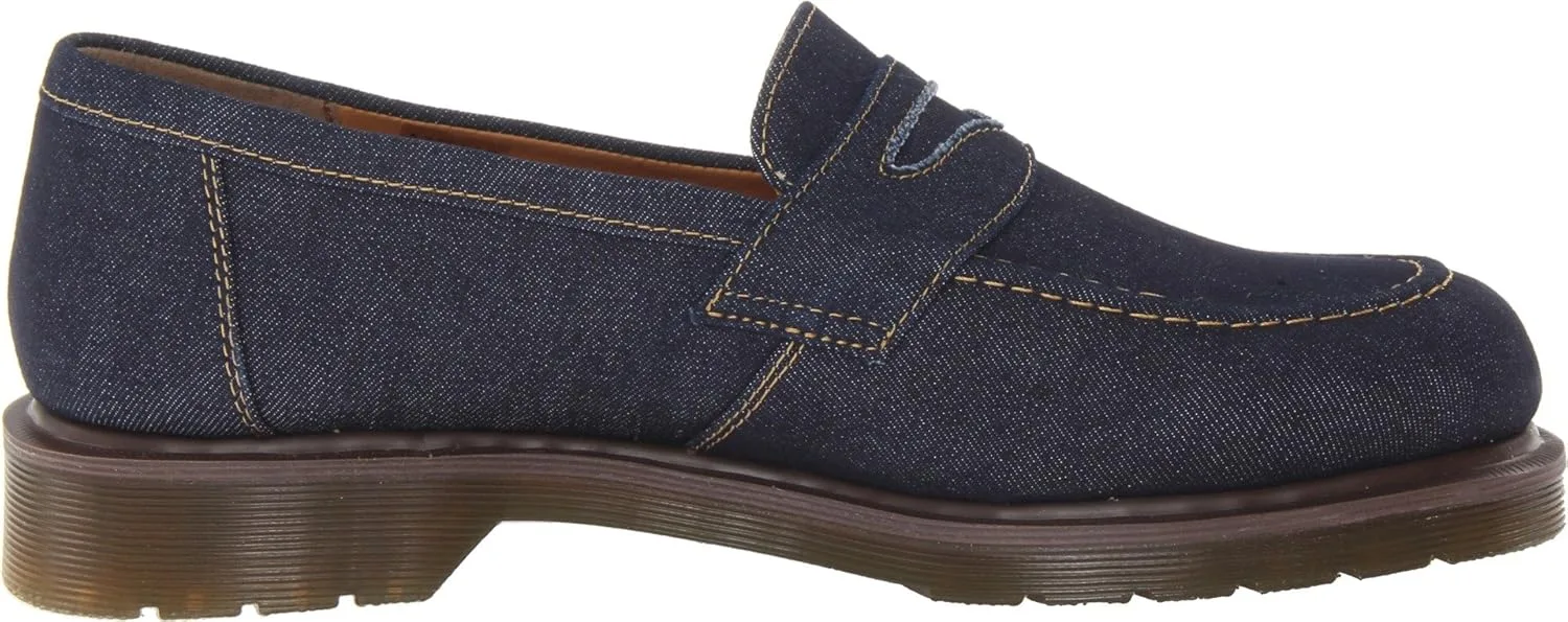 Dr. Martens Dacey Denim Indigo - Мужские тапочки, синий — фото 4