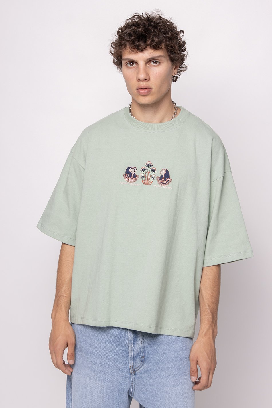 

Футболка с принтом HORUS UNISEX Kaotiko, зеленый