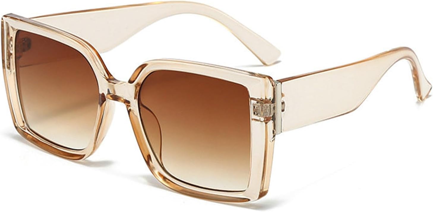 

Винтажные солнцезащитные очки Helena большого квадратного размера для женщин и мужчин, классические очки в крупной оправе, модные солнцезащитные очки с защитой от УФ-излучения UV400, роскошные очки, C2