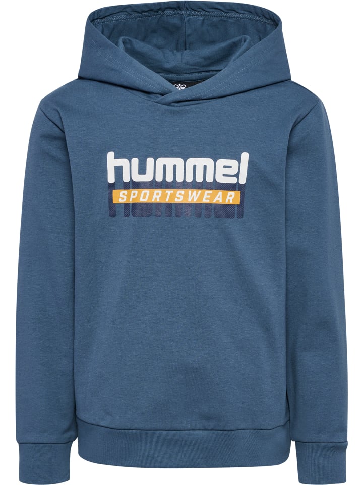 

Пуловер с капюшоном Hummel Hoodie Hmltukas Mädchen, цвет BERING SEA