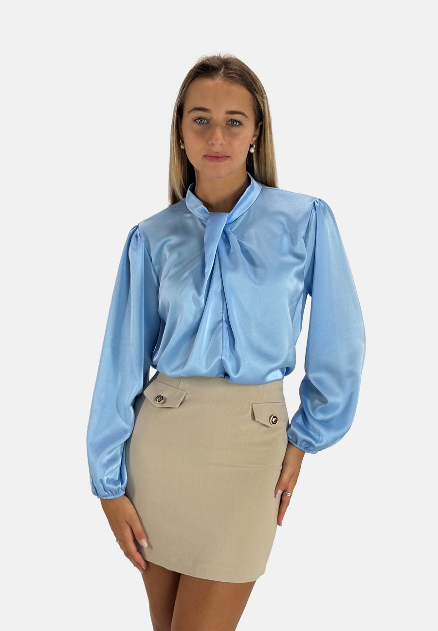 

Блуза Elara Blouse, Hellblau/Light Blue