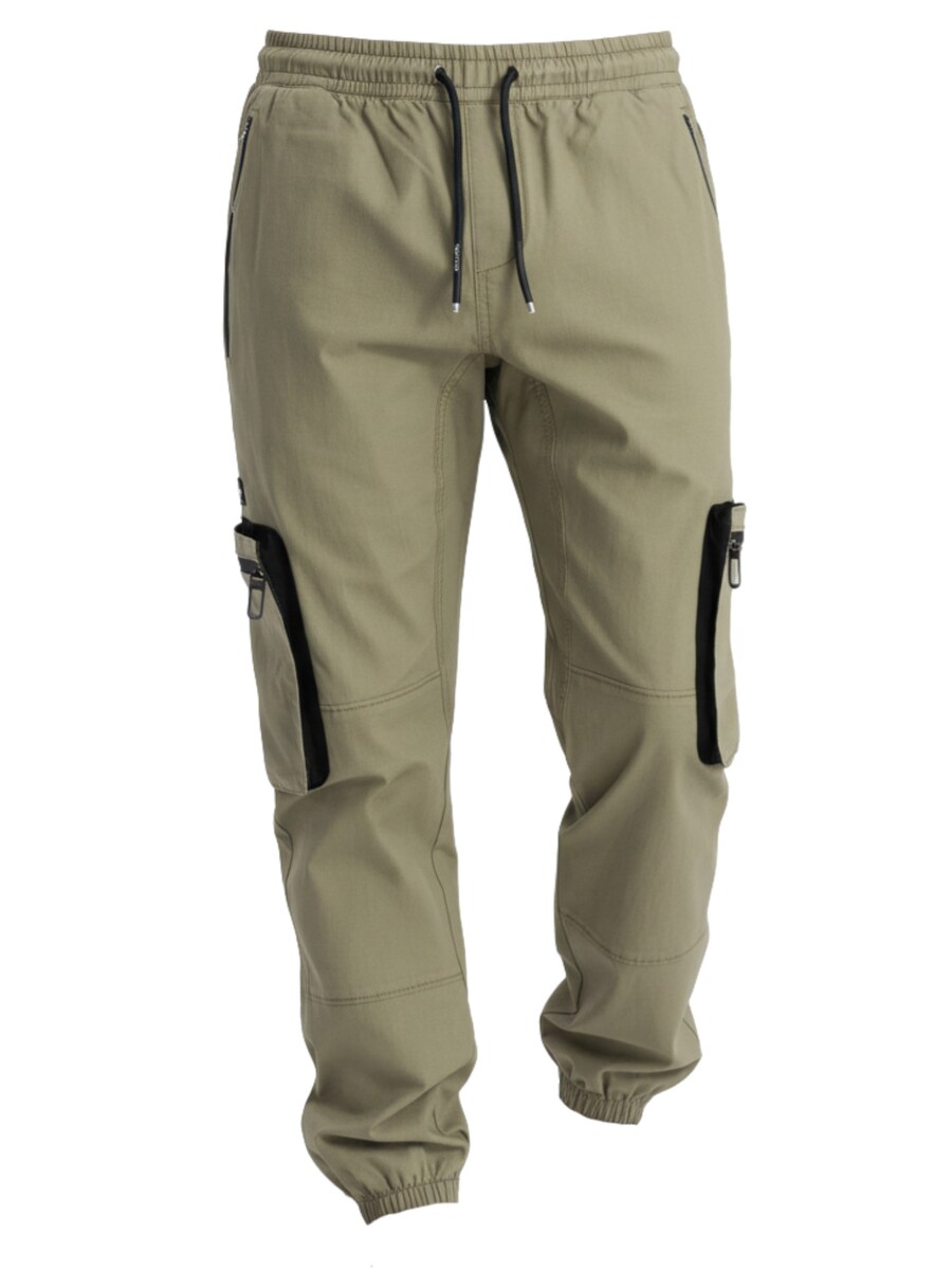 

Зауженные брюки Ombre OM-PAJO-0135, оливковый