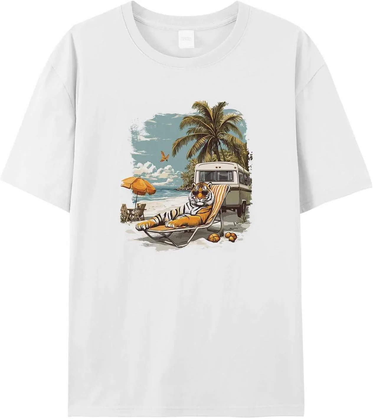 

Мужская футболка Beach Tiger с коротким рукавом jdudh