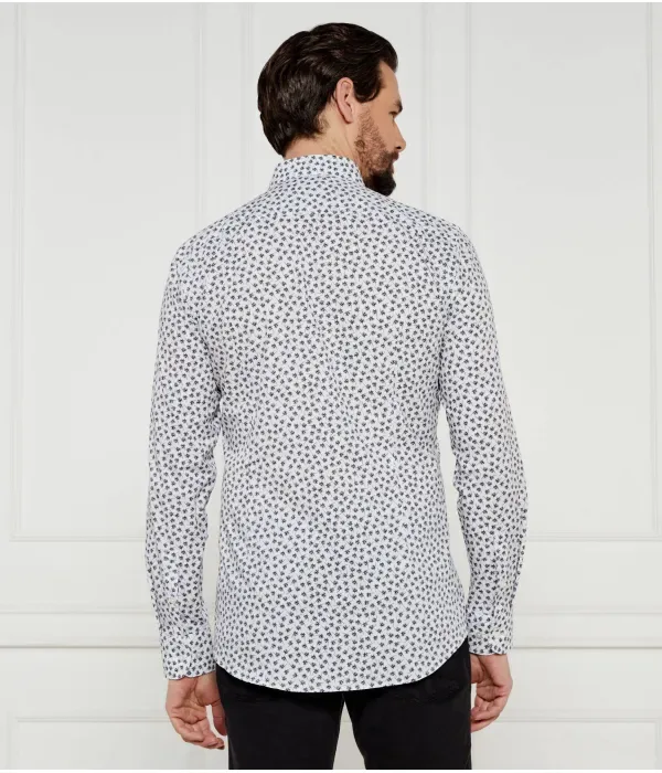 H-Hank-S-Kent-C1-232 футболка slim fit Boss, белый — фото 3