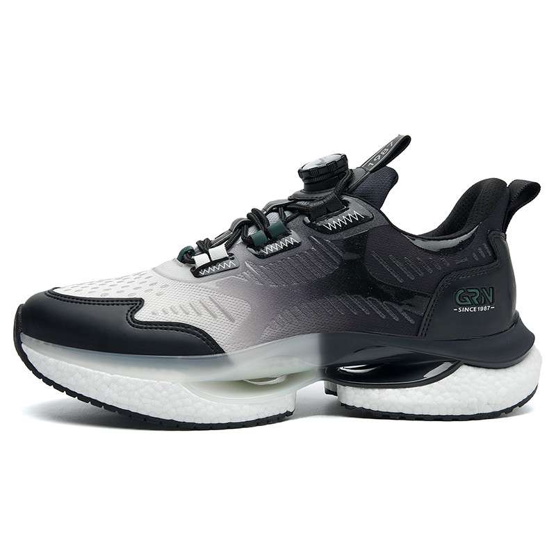 

K-bird Амортизирующие противоскользящие и износостойкие низкие кеды для бега унисекс белый/бирюзовый, цвет White/Turquoise