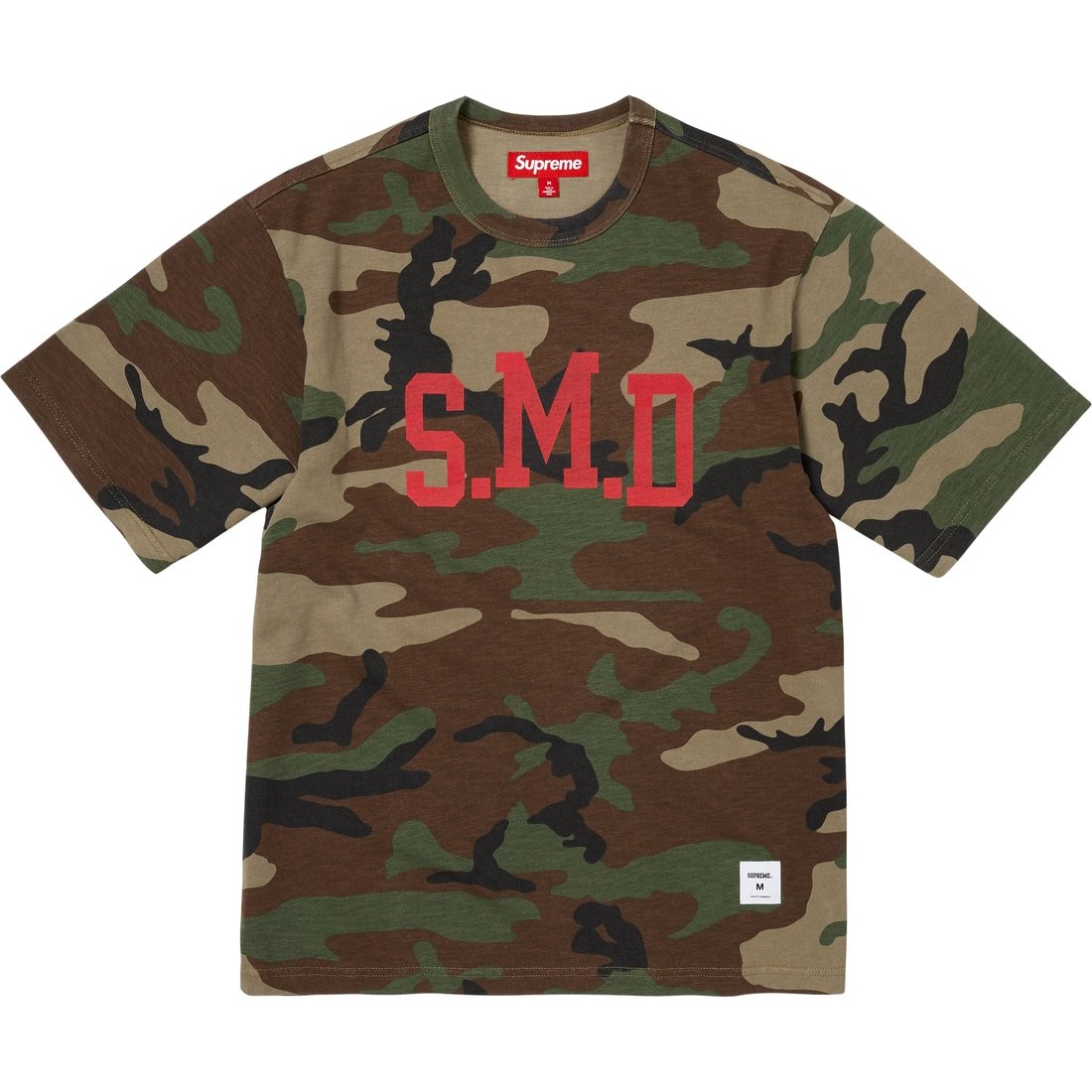 

SMD S/S Top Supreme, woodland camouflage/woodland camo, Коричневый, SMD S/S Top Supreme, woodland camouflage/woodland camo