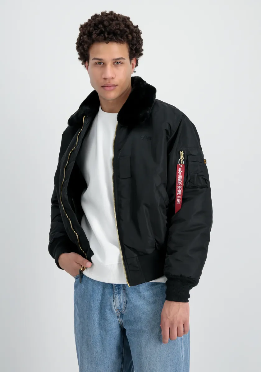 

Куртка-бомбер Alpha Industries " Alpha Industries Мужчины - Куртки-бомберы B-15 (HERITAGE)", черный