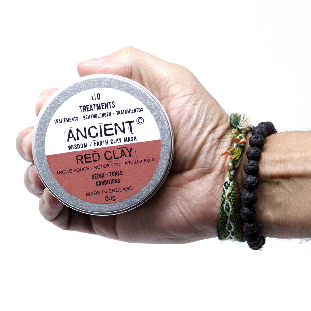 Маска для лица ANCIENT WISDOM — Красная глина, , цвет красный, 80 г — фото 4