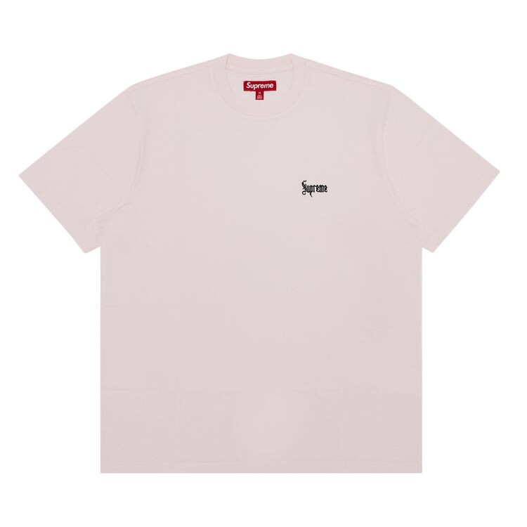 

Футболка Supreme Old English Tee Pink, розовый