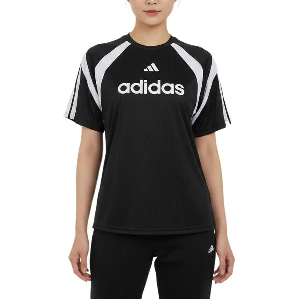 Футболка Adidas Black/White