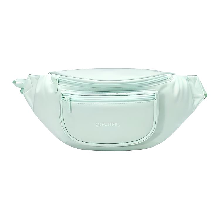 

Skechers Тканевая поясная сумка унисекс светло-мятного цвета, Light Mint Green