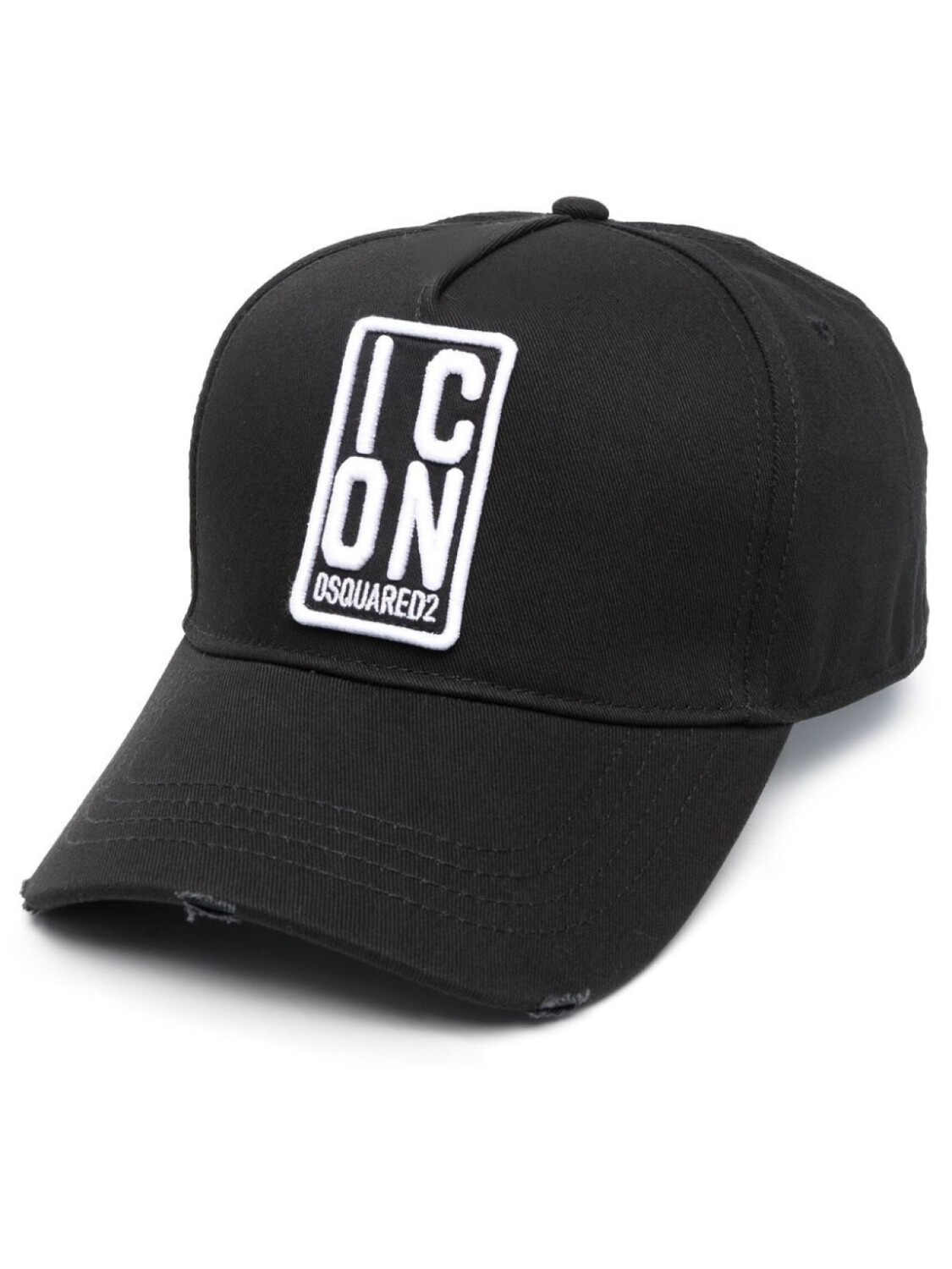 

Dsquared2 Icon-embroidered cotton baseball cap, черный