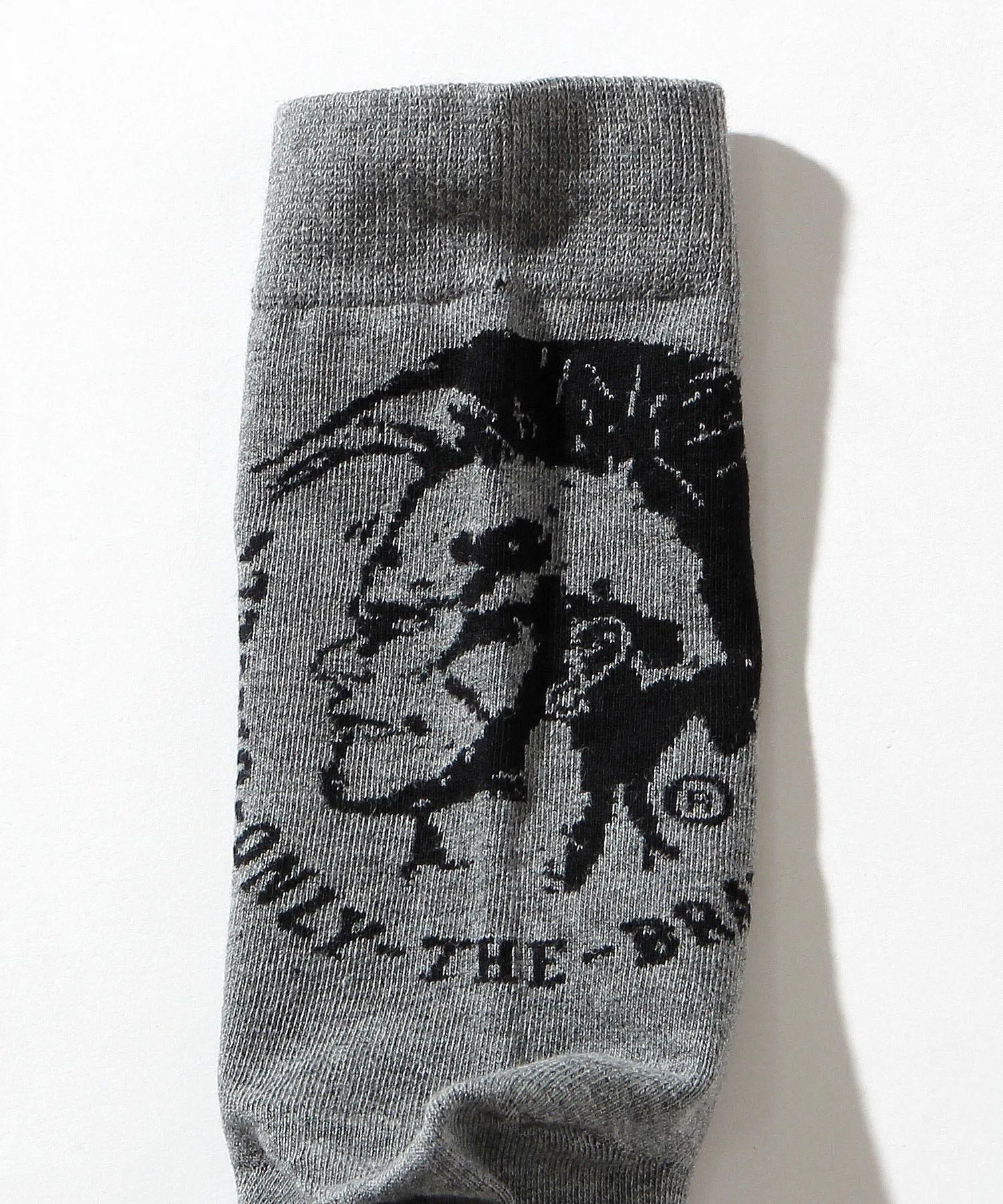 (K) DIESEL/J00186-0EASX Детские и подростковые носки с логотипом бренда, Gray — фото 4