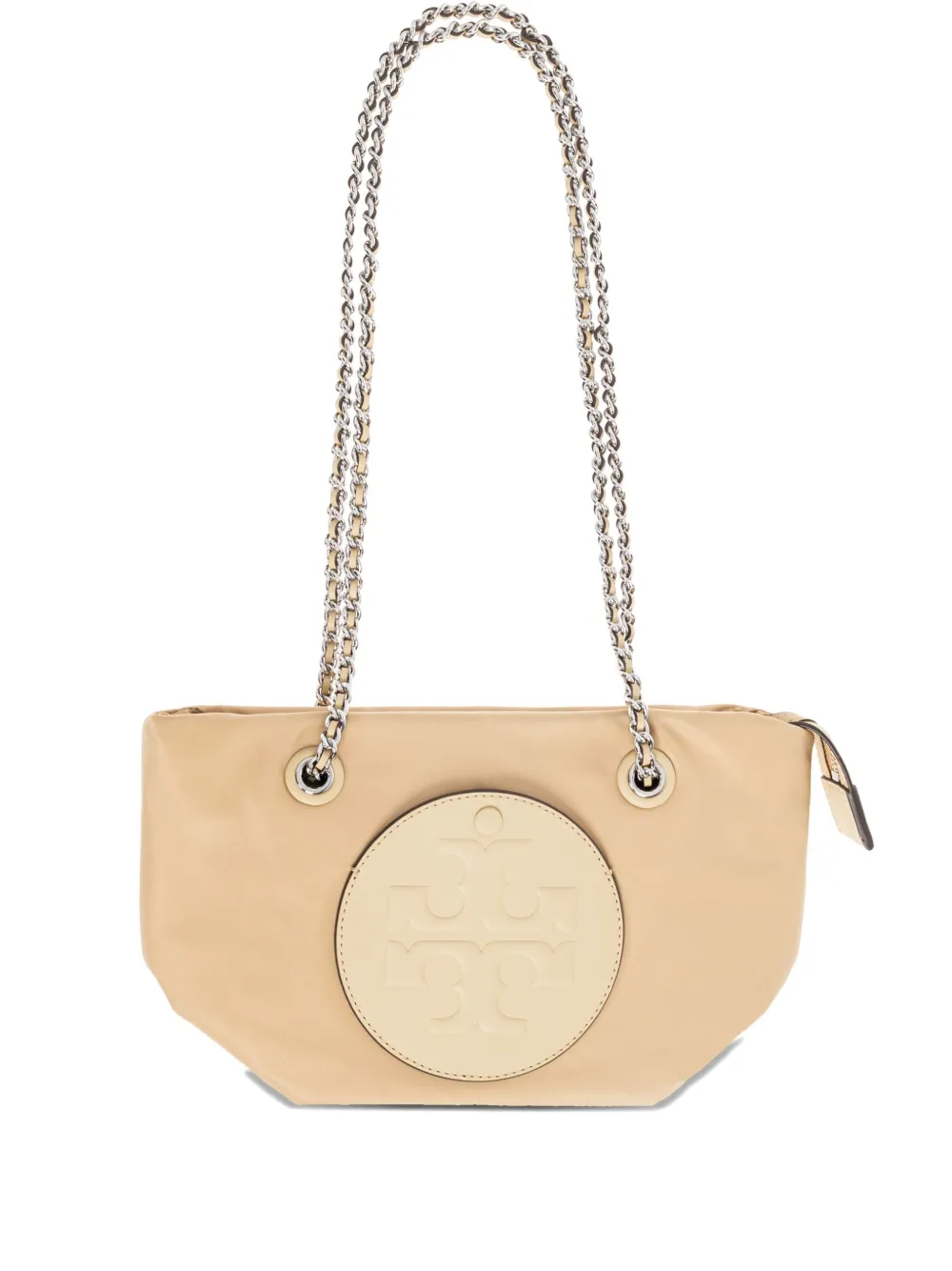 

Сумка-тоут с цепочкой и нашивкой-логотипом Tory Burch, нейтральный