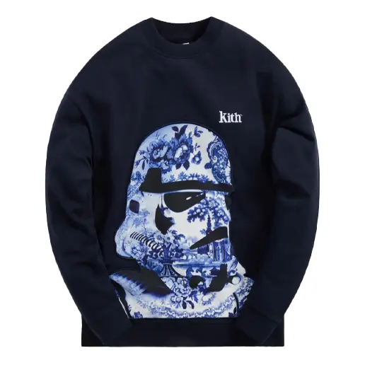 

Толстовка x star wars trooper crewneck 'nocturnal' Kith, синий